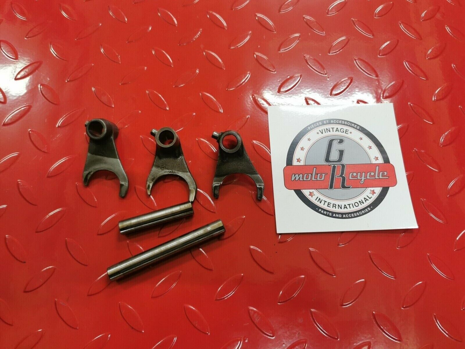 Suzuki RM125 1991 transmission gearshift gear shift forks 1989 1990 25211-27C01