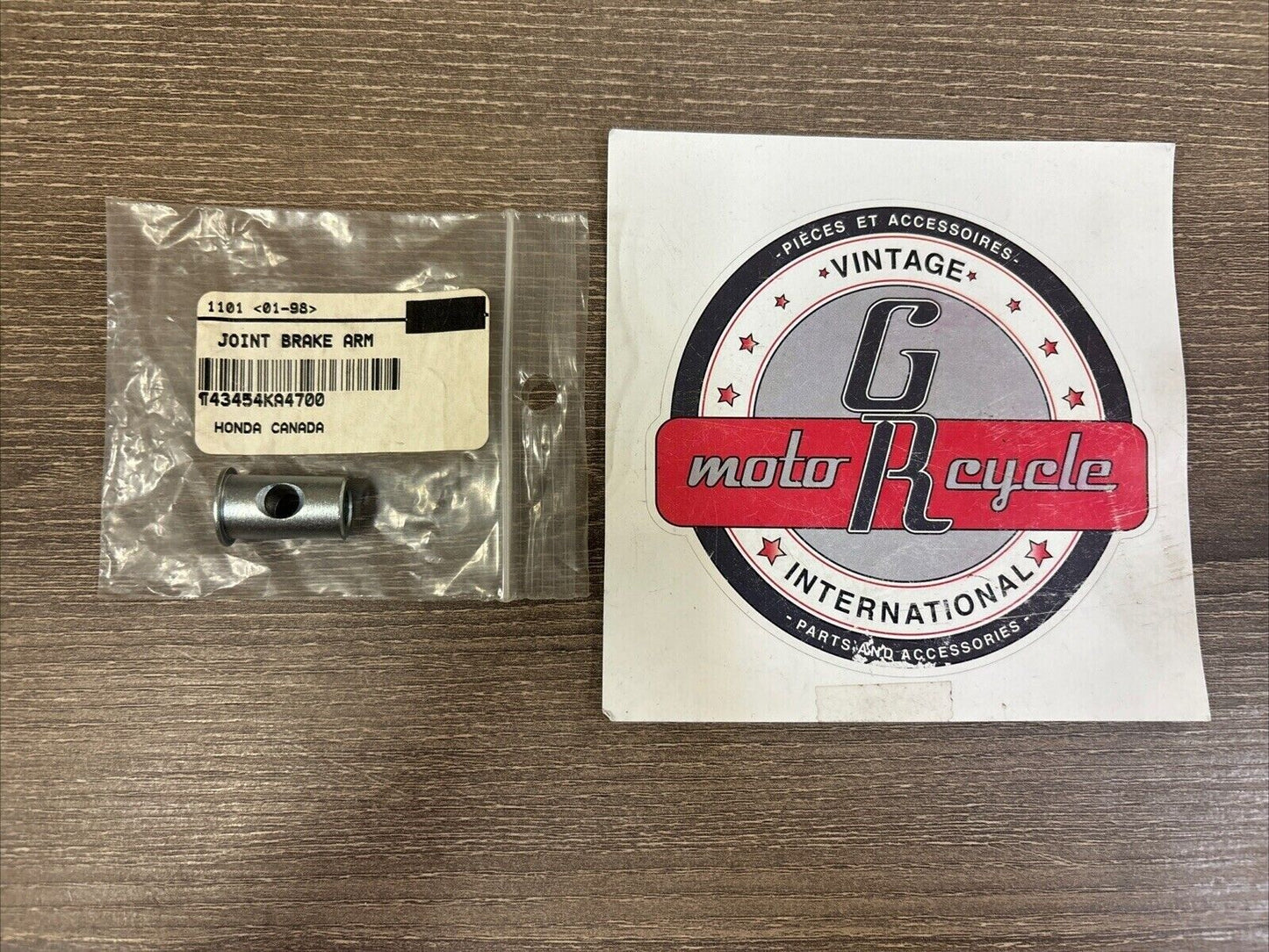 NOS Honda CR125R CR250R TLR200 BRAKE ARM JOINT 43454-KA4-700 H117