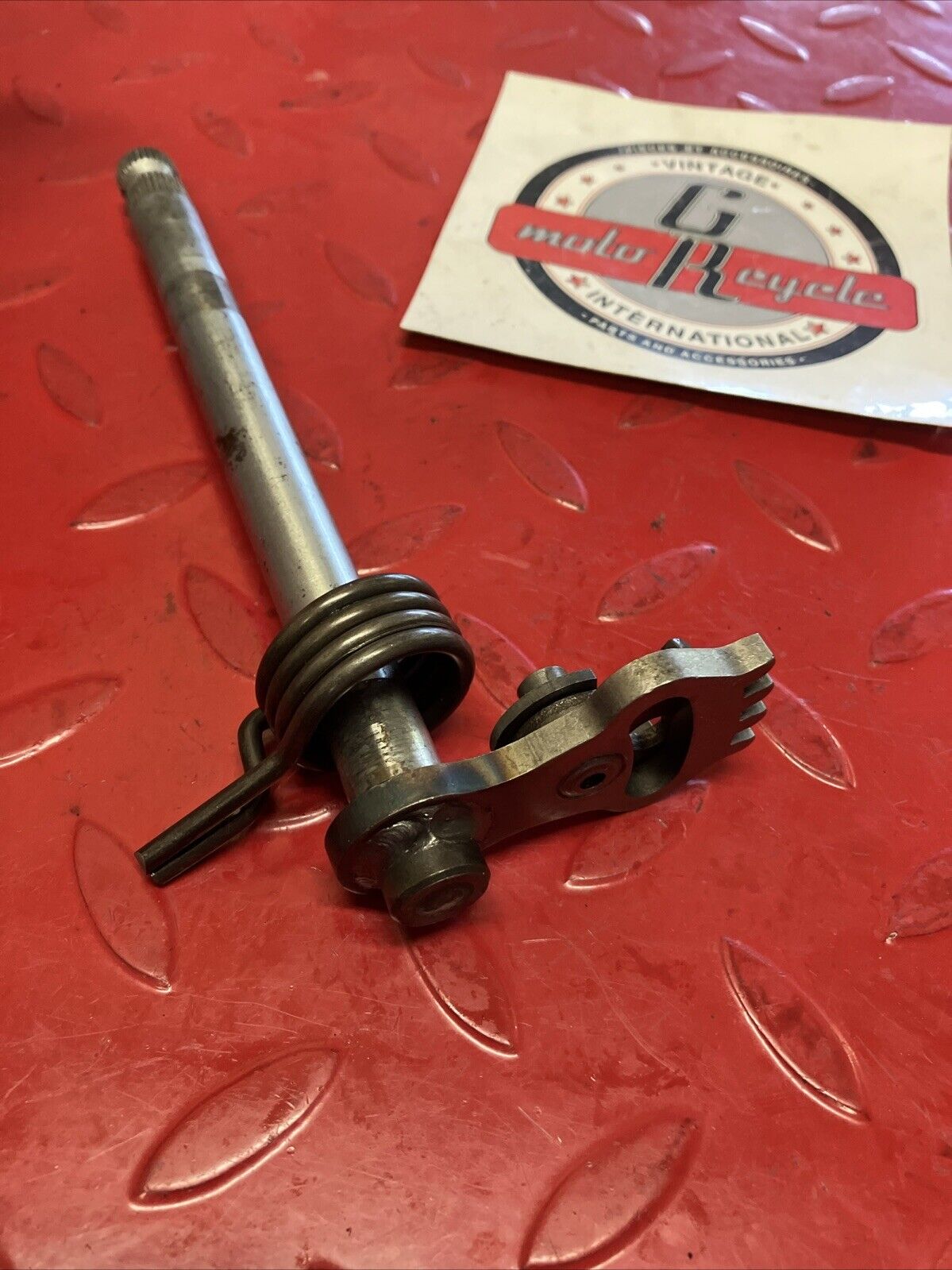 Honda MT125 1975 Gearshift gear shift shaft spindle CR125M 1974 - 1978