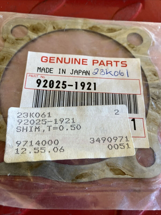 NOS Kawasaki BAYOU 300 400 MULE 4010 SHIM 0.5 K10