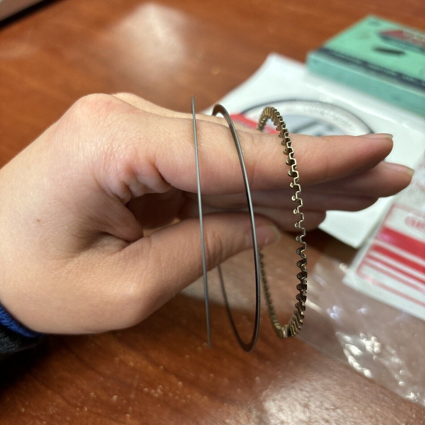 NOS Yamaha XS650 XT250 PISTON RING 2ND OIL RING ONLY 447-11610-20-00 Y174