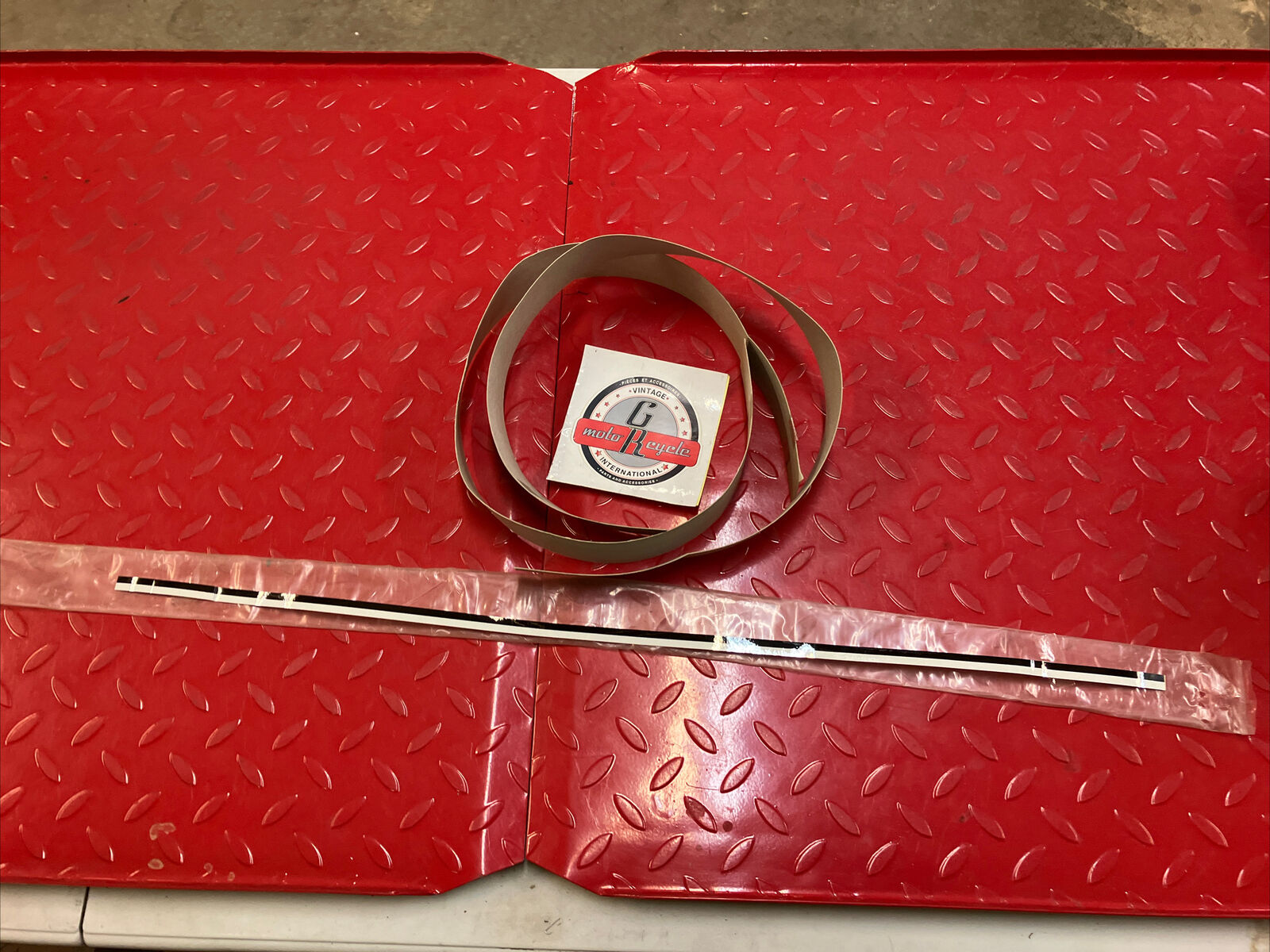 NOS Yamaha GPX338 GPX433 1975 DECAL ORNAMENT 3 888-77169-00-00 Y36