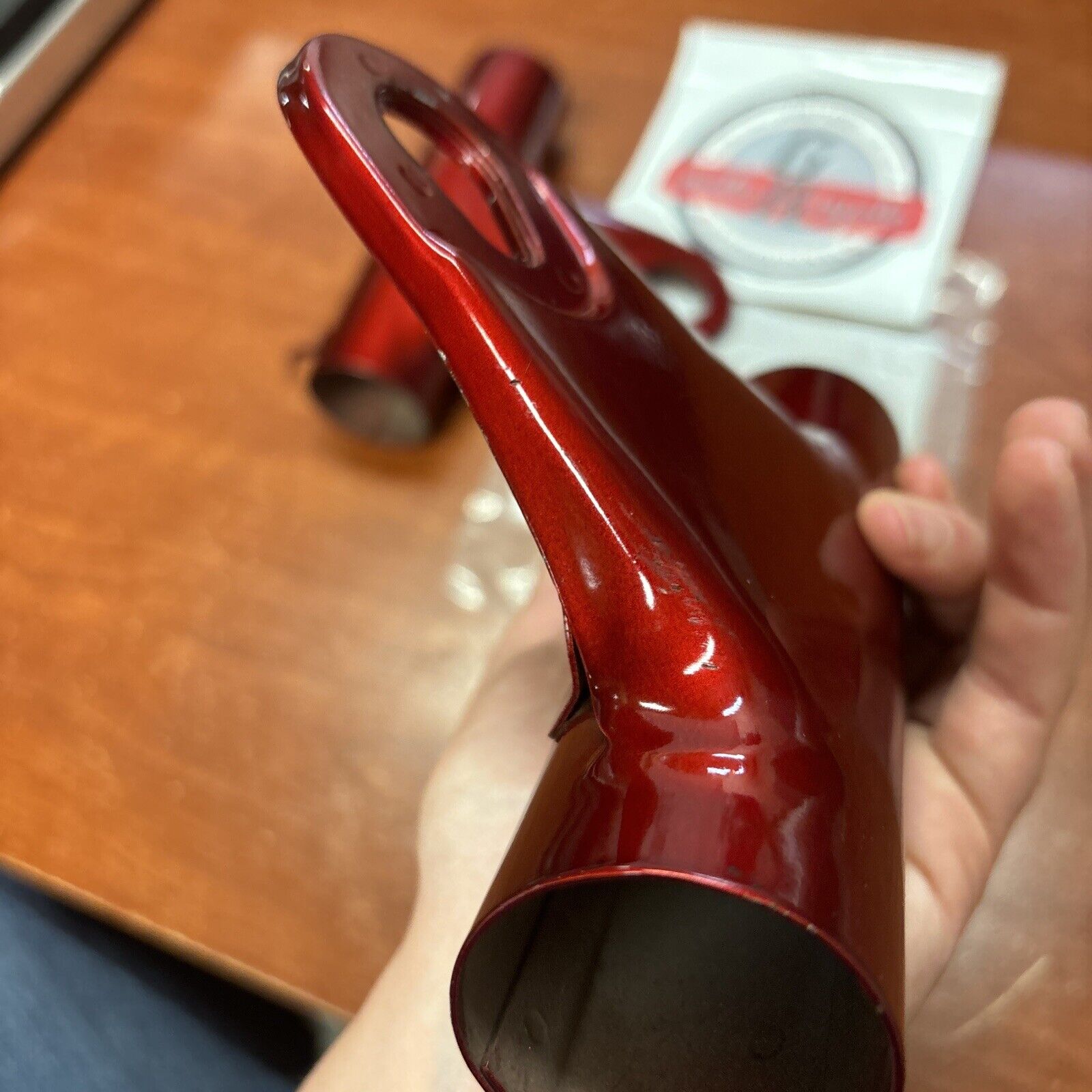 NOS Yamaha UPPER COVER KIT BRILLIANT RED 256-23121-61-63 256-23131-61-63 Y174