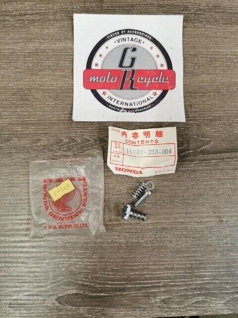 NOS HONDA CB350F 1972 1974 CB400F 1976 1977 SCREW SET B  16028-333-004  H77