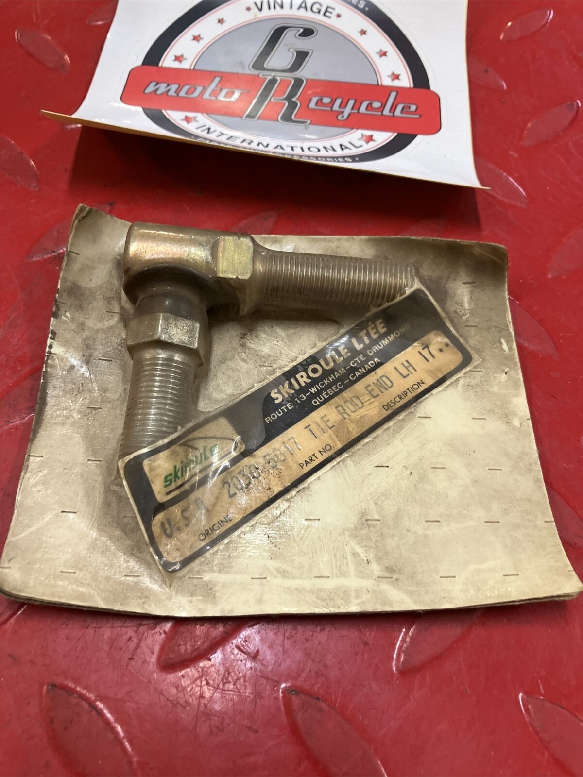 Nos Skiroule Left tie rod end 2030-5017 S1