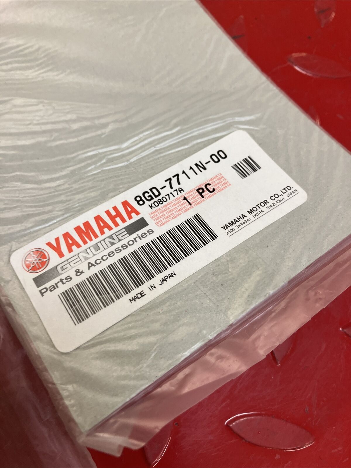 NOS Yamaha APEX GT 2009 GRAPHIC SHROUD 3 4 8GD-7711N-00-00 8GD-7711P-00-00 Y36