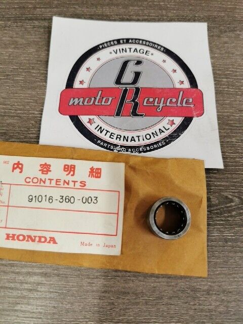 NOS HONDA CR125M CR125R MR175 MT125 MT125R NEEDLE BEARING 91016-360-003 H110
