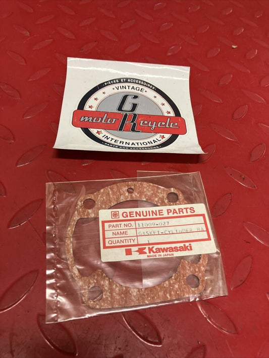 NOS KAWASAKI S1 S2 CYLINDER BASE GASKET 11009-027 K21