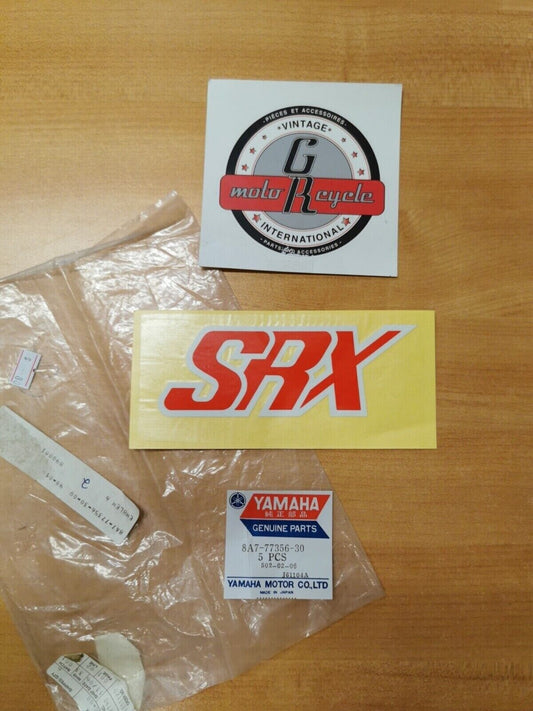 NOS YAMAHA  SRX440  1979  1980  EMBLEM   8A7-77356-30   Y49