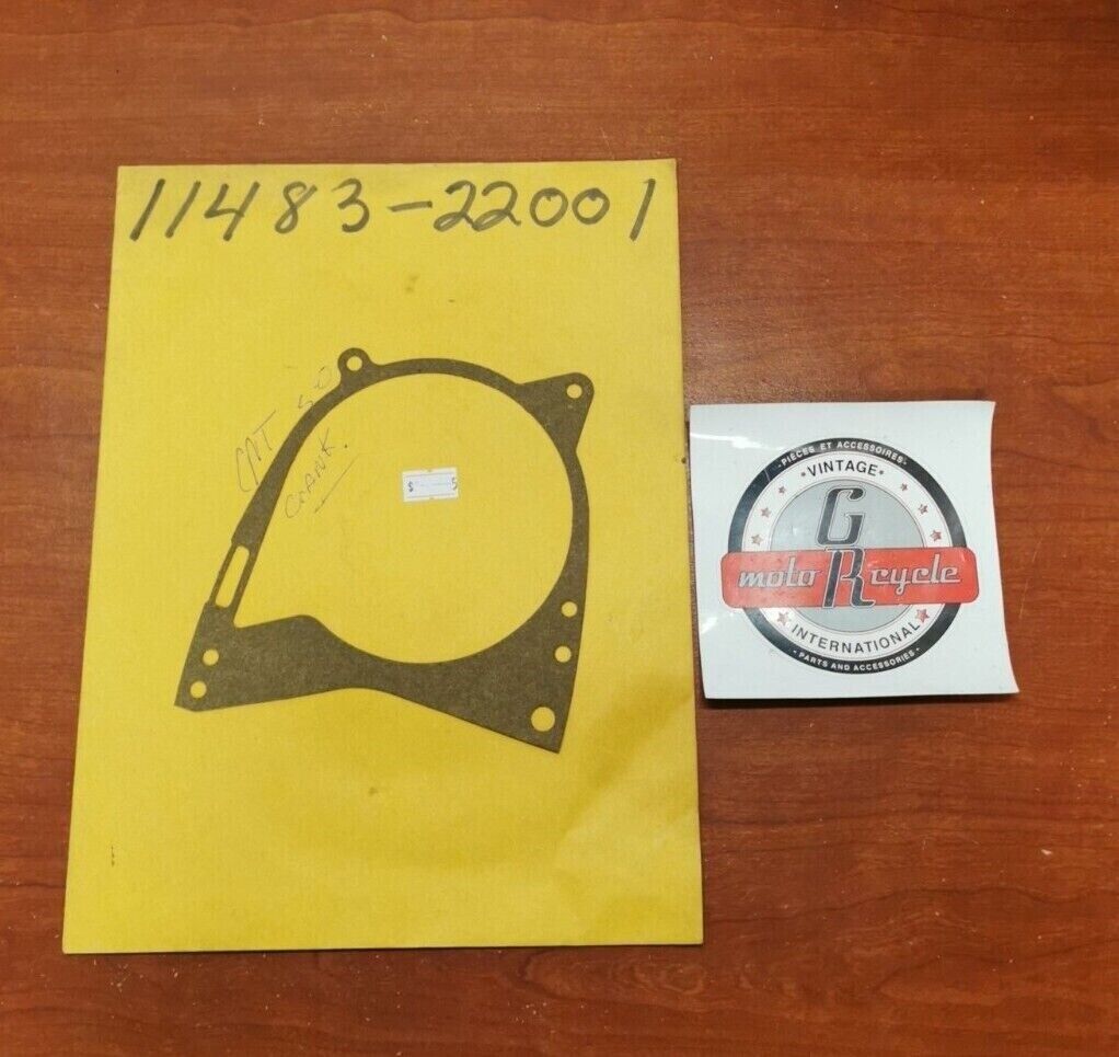 NOS Suzuki 1973 MT50 1971 F50 MAGNETO COVER GASKET 11483-22001 S15