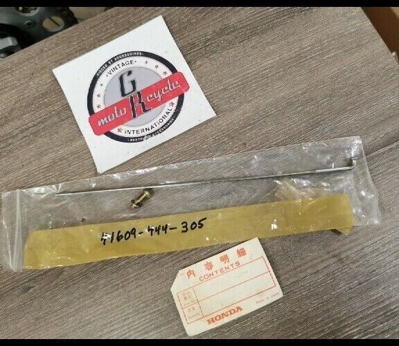 NOS HONDA CR125R XL250S 1978 - 1981 SPOKE ASSY D FRONT 44609-444-305 H76