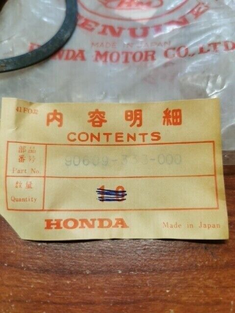 NOS Honda CB200 CB350F CB400F CL200 SPECIAL RING 92MM 90609-333-000 H98