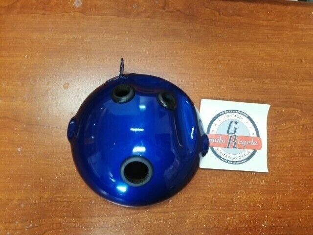NOS Yamaha HEAD LAMP BODY BIRD BLUE INCOMPLETE SUB 371-84330-61-F8 Y109