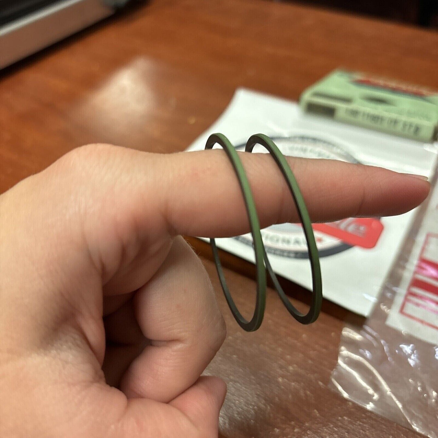 NOS Yamaha G6S G7S YG5 PISTON RING STD 180-11601-01-00 Y174