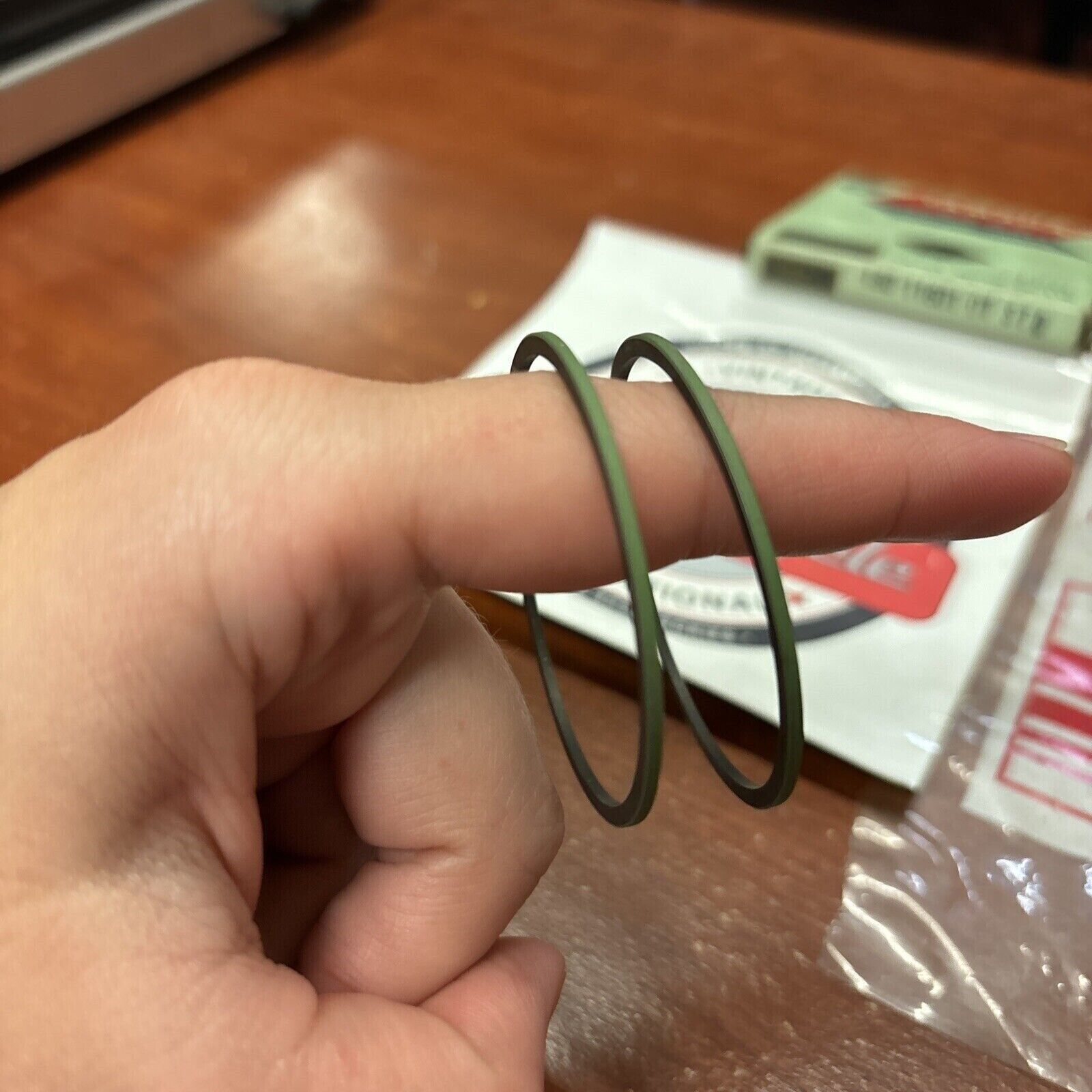 NOS Yamaha G6S G7S YG5 PISTON RING STD 180-11601-01-00 Y174