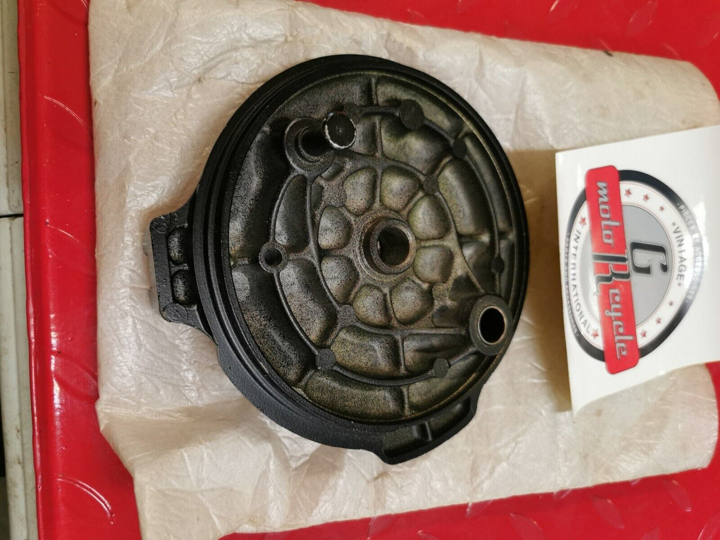 NOS Yamaha IT175 1977 - 1978 PLATE BRAKE SHOE 1W2-25321-00-98 Y21