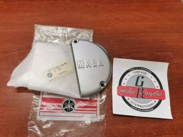 NOS Yamaha 1979 RD50M OIL PUMP COVER 353-15416-00-Y4 SUB 353-15416-00-00 Y153