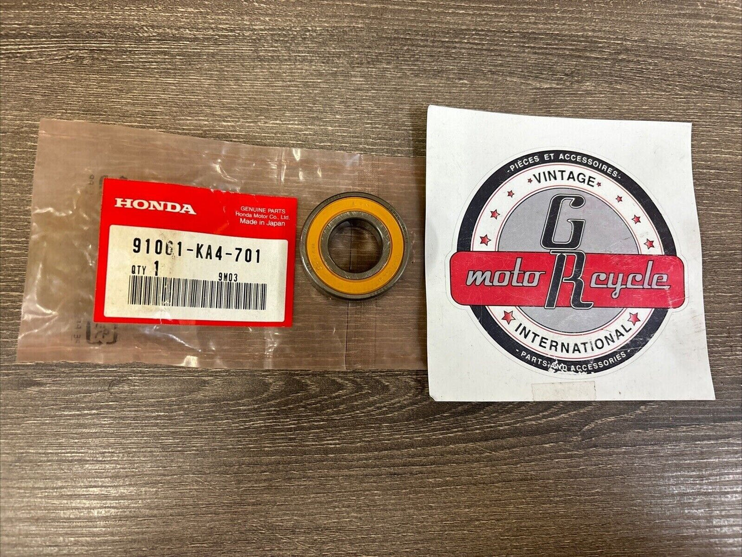 NOS Honda CR125 R CR250 R CR480 R CR500 R RADIAL BALL BEARING 91061-KA4-701 H127
