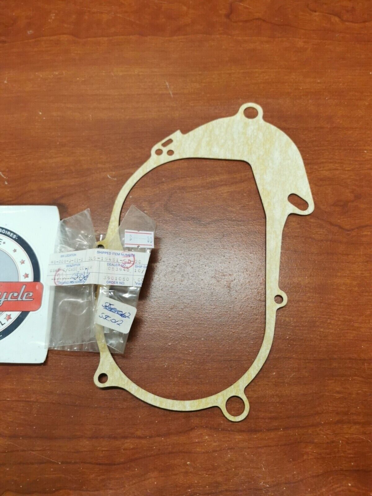 NOS Yamaha PW50 CRANKCASE COVER GASKET 3L5-15451-01-00 SUB. 3L5-15451-12-00 Y94