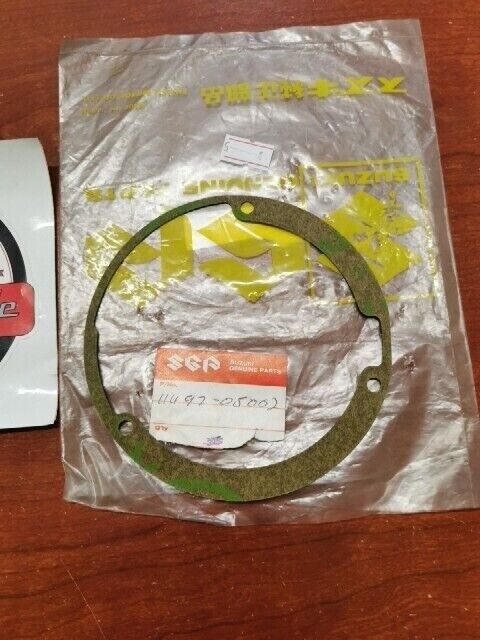 NOS Suzuki AC50 AS50 F50 CARBURETOR INSPECTION CAP COVER GASKET 11492-05002 S32