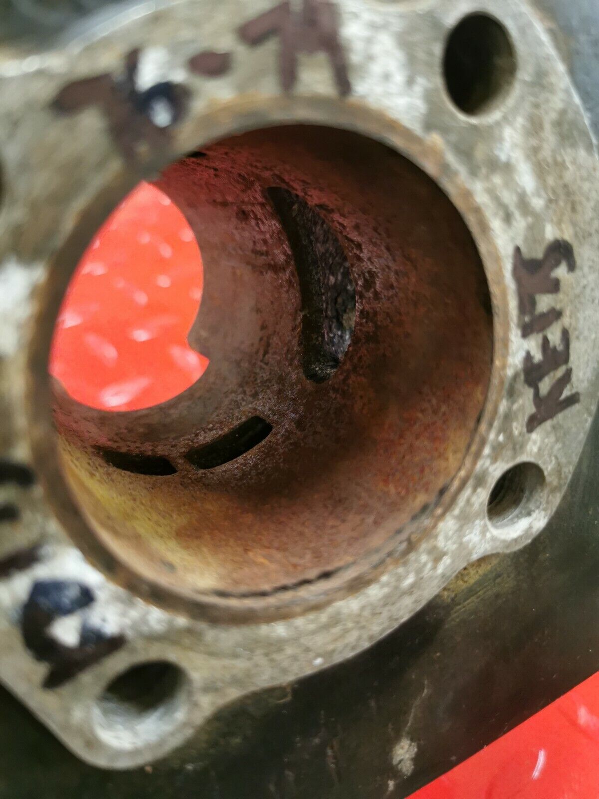 Kawasaki KD175 1976 cylinder jug barrel KE175 T