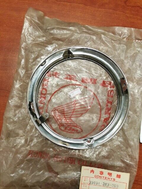 NOS Honda CB450 HEADLIGHT RIM 33101-283-003 H80