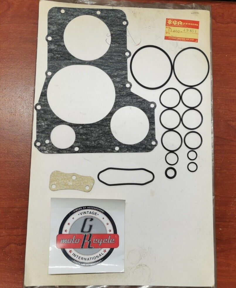 NOS Suzuki 1980 1981 GS1000G GASKET KIT INCOMPLETE 11400-49851 S31