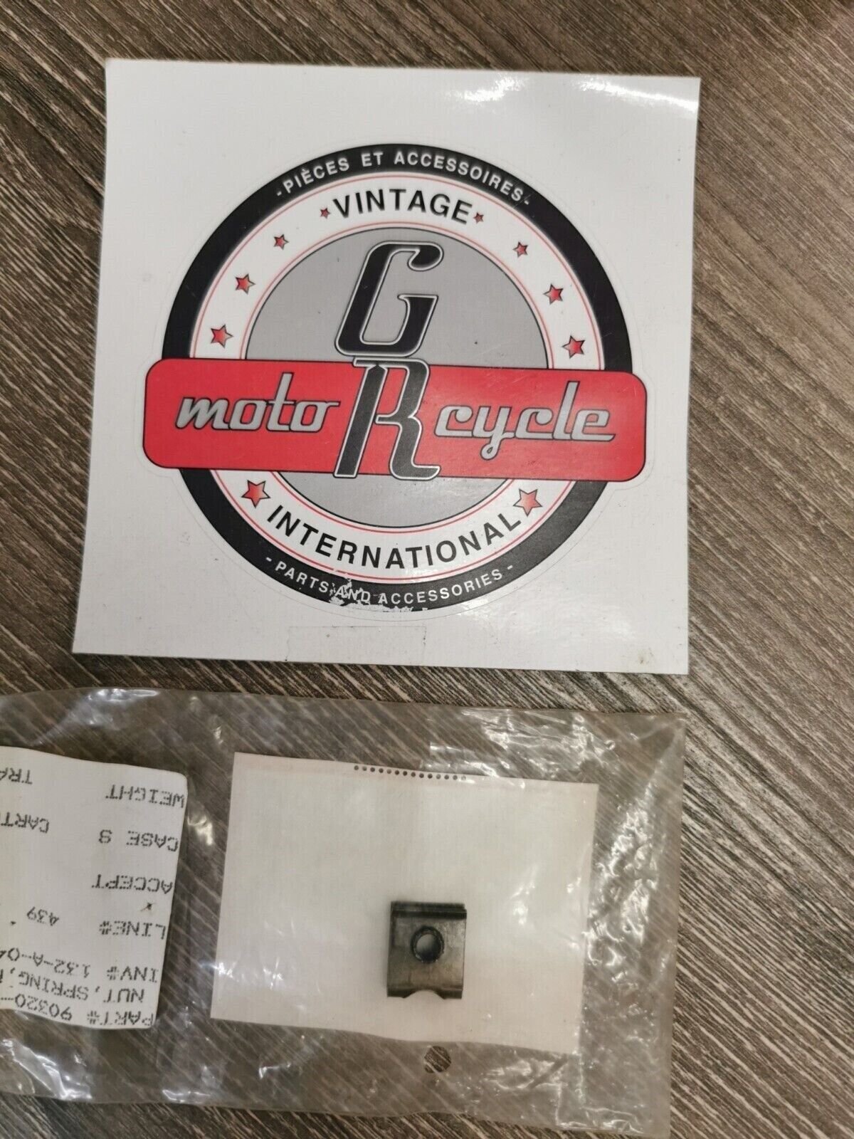 NOS HONDA EZ90 SPRING NUT 90320-GC3-000 H59