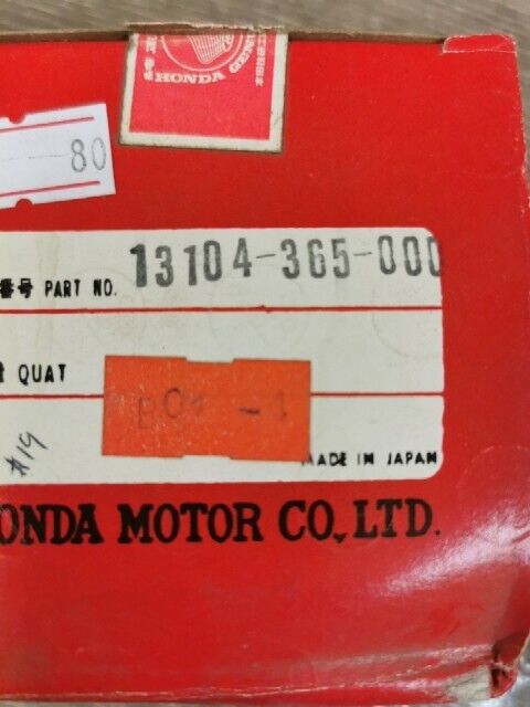 NOS HONDA XL125 1974 1975  PISTON 0.75 13104-365-000 H83