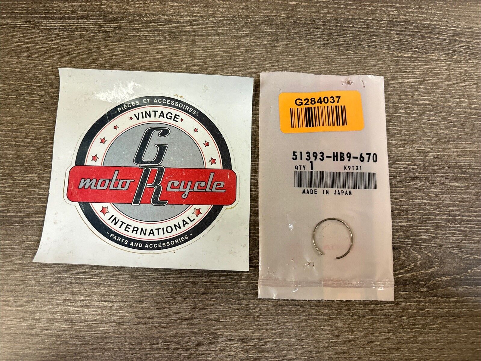 NOS Honda FL400R TRX250 TRX300EX TRX400EX TRX680 STOPPER RING 51393-HB9-670 H159