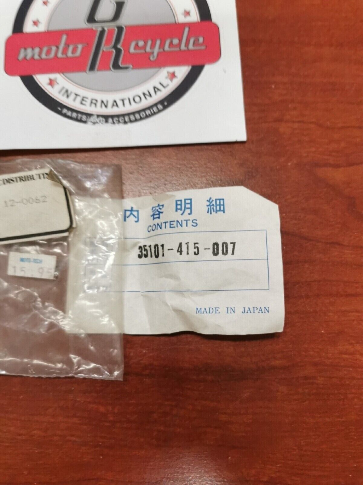 NOS Honda CX500 IGNITION CONTACT BASE 35101-415-007 H36