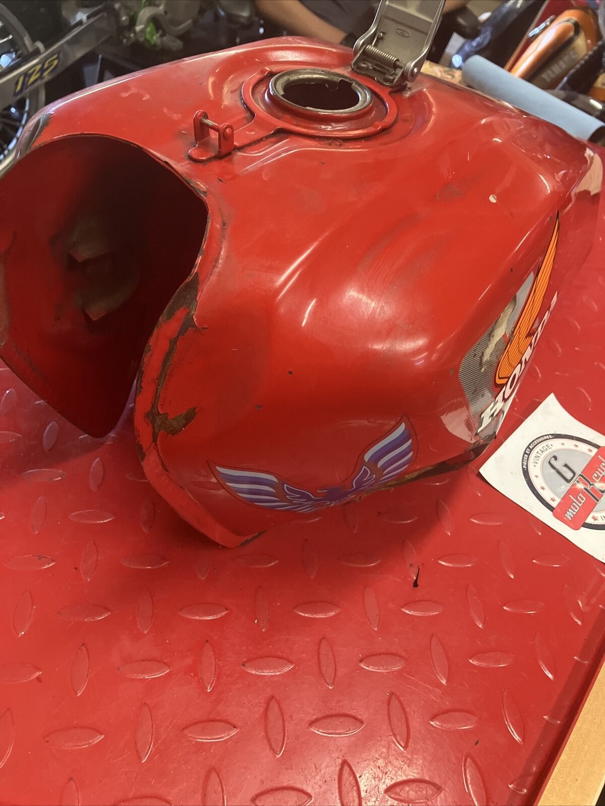 Honda FT500 1982 ascot 500 Fuel tank gas petrol reservoir