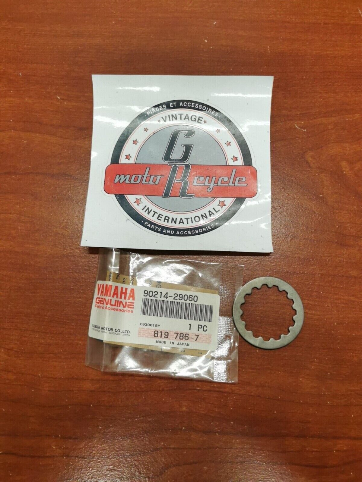 NOS Yamaha VK540 VT480 VX500 VX600 PZ480 PZ50 CLAW WASHER 90214-29060-00 Y100