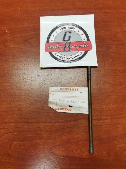 NOS Honda CB750K F A BOLT B, CYLINDER STUD 90034-300-040 H33