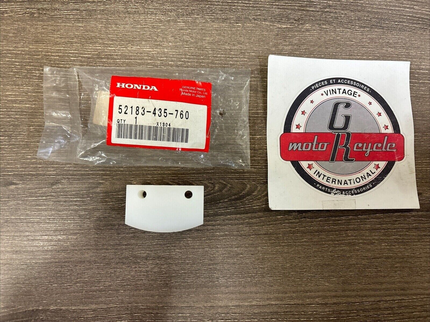 NOS Honda XL185FM XL185S XL200FM XL250S TENSIONER SLIPPER 52183-435-760 H123