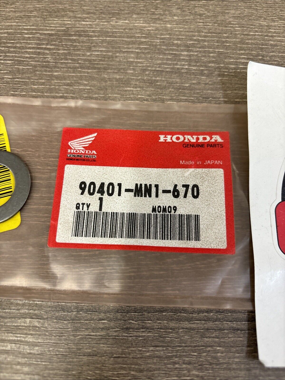 NOS Honda FX650 NX500 NX650 SLR650 TRX400EX THRUST WASHER 90401-MN1-670 H128