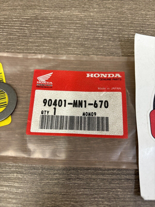 NOS Honda FX650 NX500 NX650 SLR650 TRX400EX THRUST WASHER 90401-MN1-670 H128