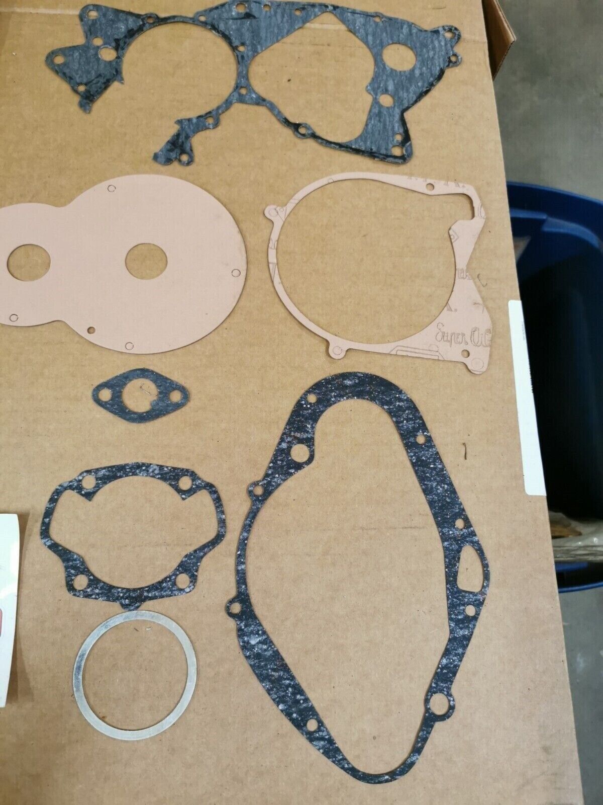 NOS NOBORU SUZUKI TS185R GASKET KIT INCOMPLETE SET 61515 J49