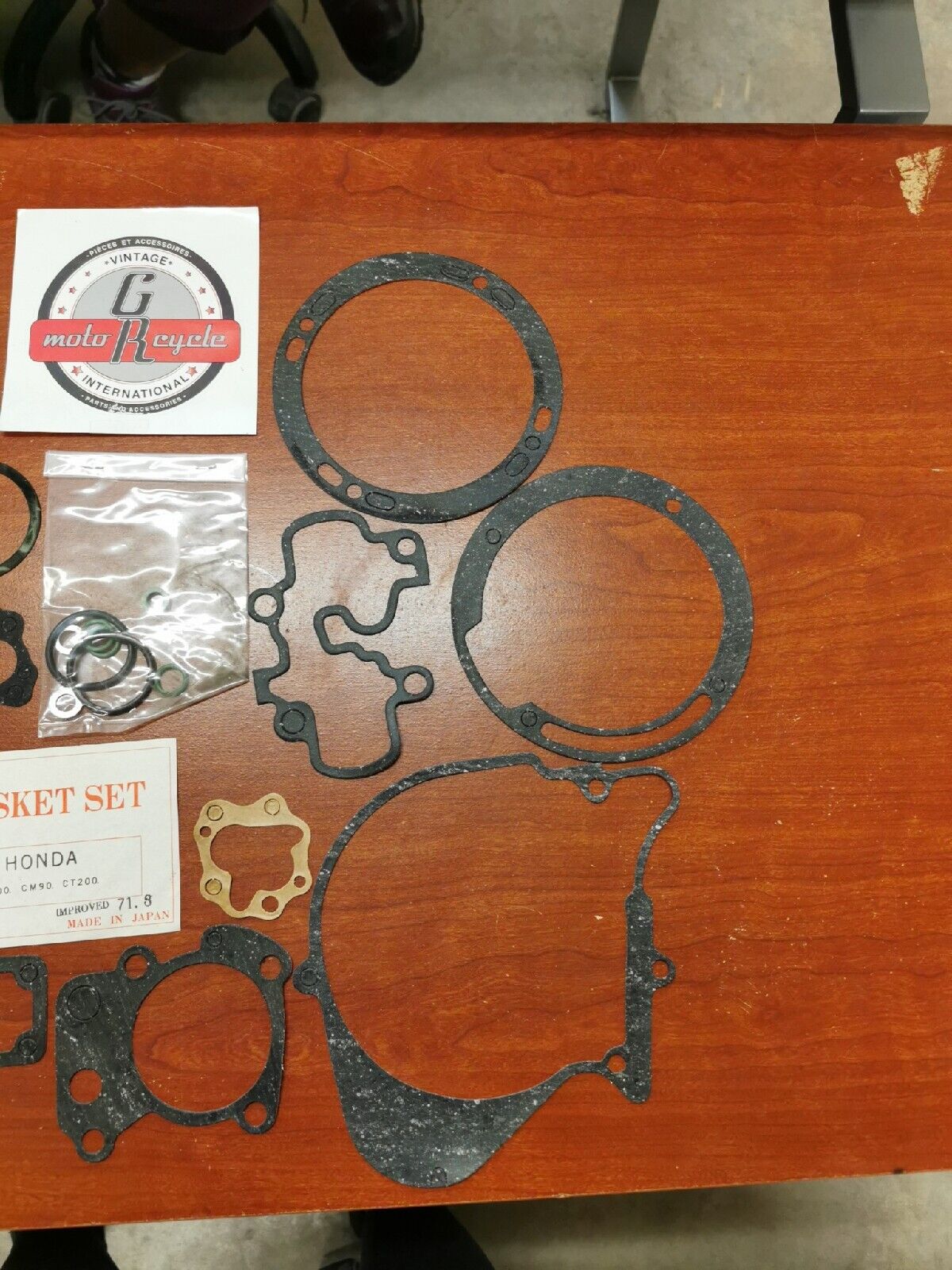 NOS Honda C200 CM90 CT200 GASKET KIT INCOMPLETE H37