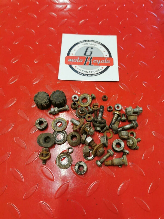 Honda XL80S 1984 frame hardware misc bolt nut washer collar rubber