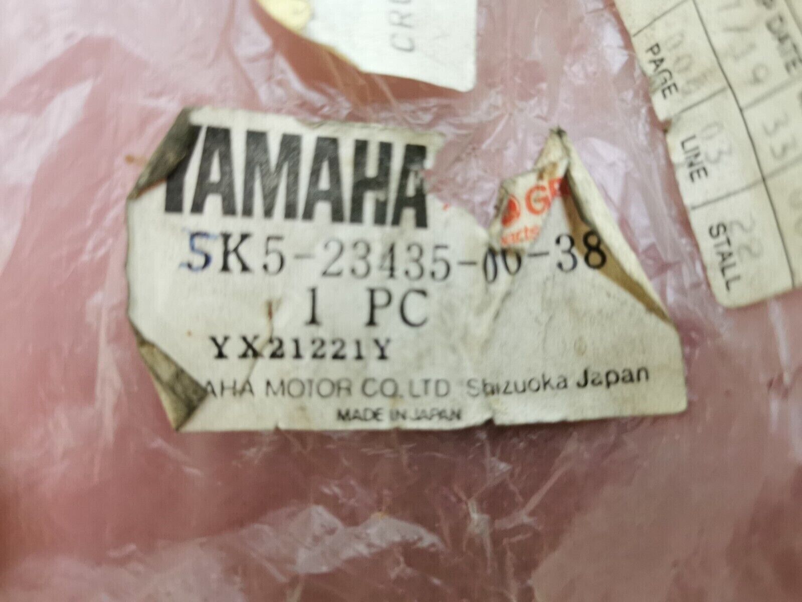 NOS YAMAHA XJ550J UPPER TREE 5K5-23435-00-38 Y15