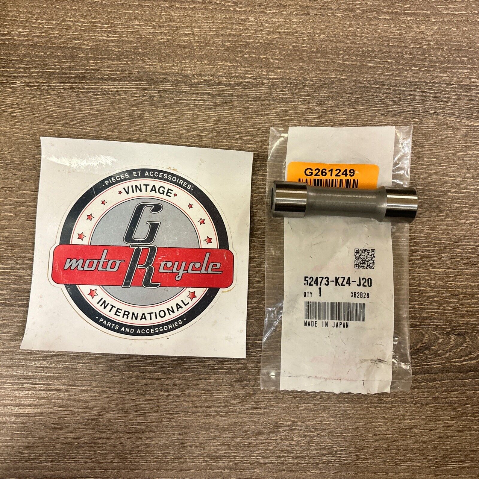 NOS Honda CR125R CR250R CRF250R CONNECTING ROD COLLAR A 52473-KZ4-J20 H158