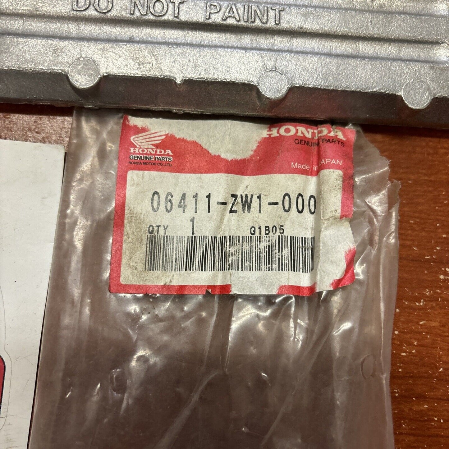 NOS Honda OUTBOARD ANODE METAL KIT 06411-ZW1-000 SUB 06411-ZW1-010 H149