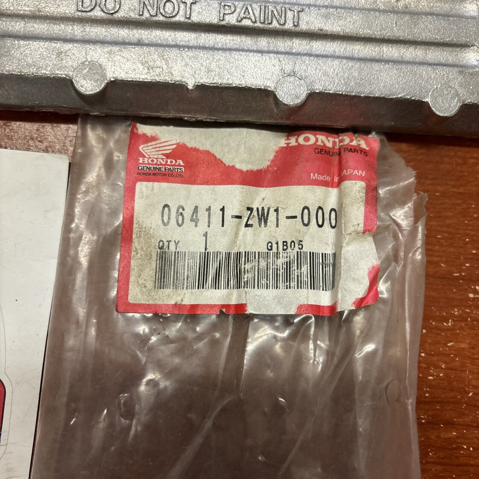 NOS Honda OUTBOARD ANODE METAL KIT 06411-ZW1-000 SUB 06411-ZW1-010 H149