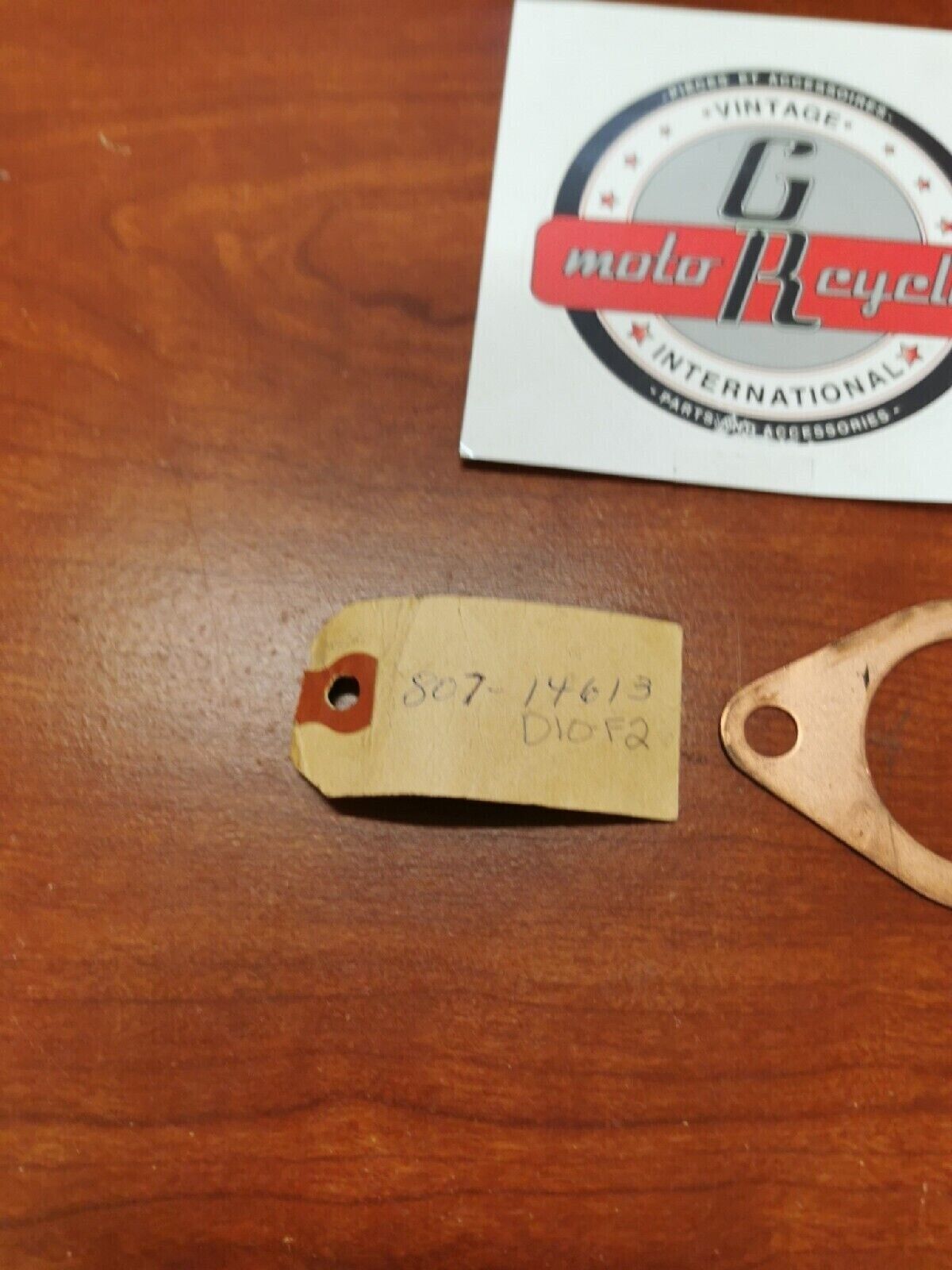 NOS Yamaha GP396 SS433 SL338 SL396 EXHAUST MUFFLER GASKET 807-14613-02-00 Y78