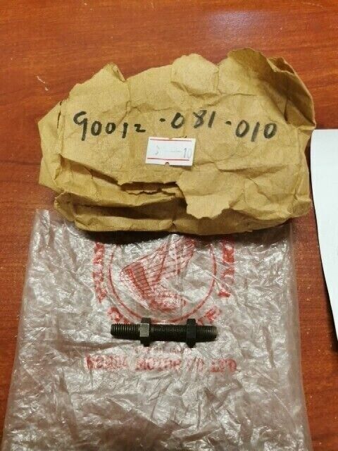 NOS Honda PC50K1 PF50 PF50R PS50K1 QA50 PIVOT BOLT & NUT 90012-081-010 H68