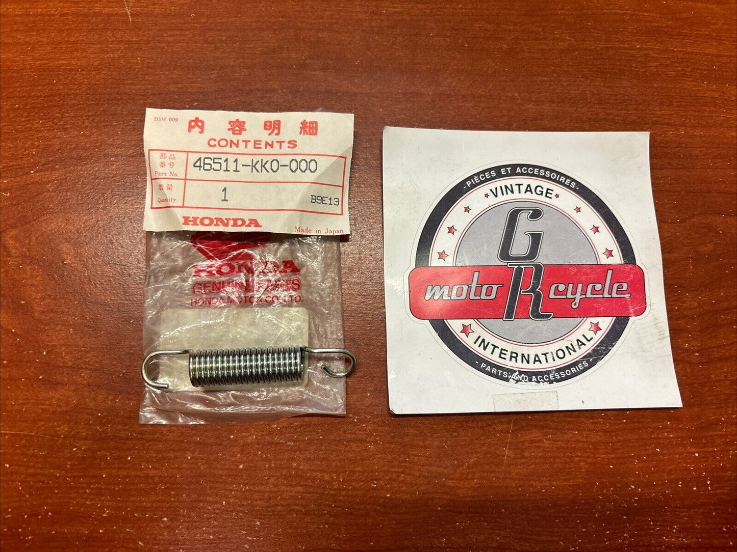 NOS Honda VT1100T XL250R XR200R XR250R BRAKE PEDAL SPRING 46511-KK0-000 SUB H145