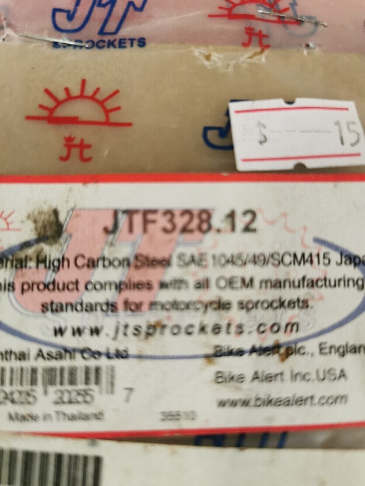 NOS JT HONDA 23803-444-810  XL175 XL200 Front Drive Sprocket JTF338 -12  J17