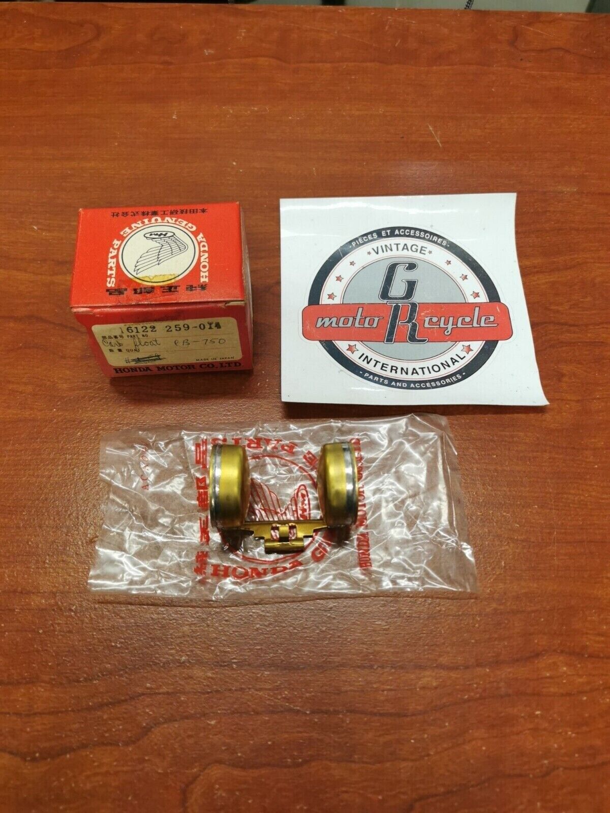 NOS Honda CB750 FOUR K0 K1 K2 FLOAT NO PIN 16122-259-014 H63