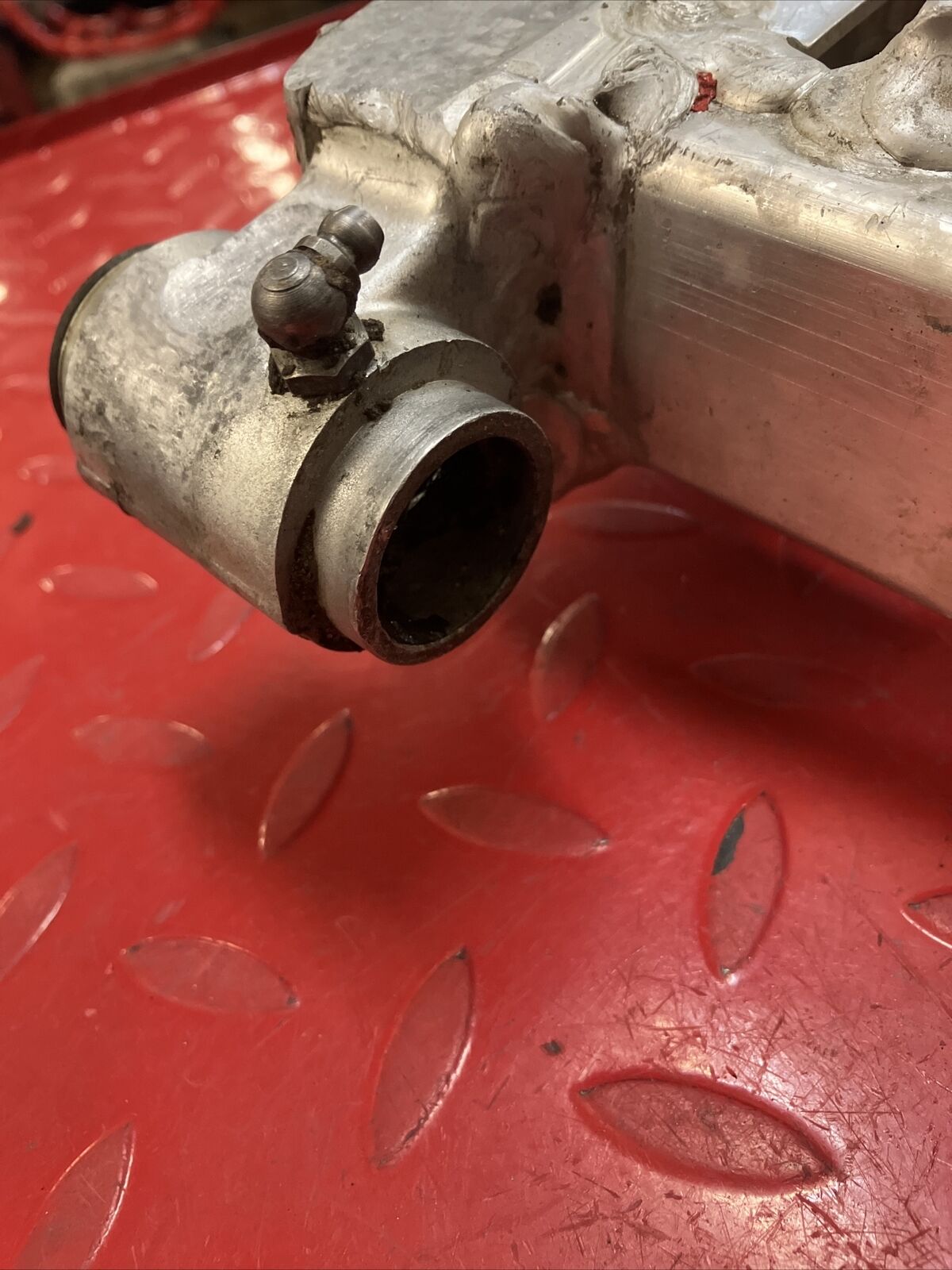 Honda CR250R 1982 swingarm rear swinging arm 52000-KA4-701 ( 2 Hole slider )